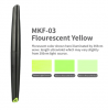 DSPIAE MKF-03 Water-Based Soft Head Marker Fluorescent Yellow
